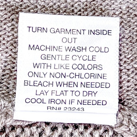 Women's New York & Company Sweater | Tan | Crew Neck | Medium | Pockets - Picture 13 of 13